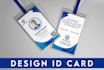 design professional id card, id badge