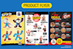 do professional product flyer, catalog, sell, sales sheet