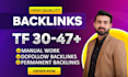 make high tf homepage SEO dofollow backlinks