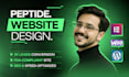 build peptide website, research peptide store, nutracueutical, saarms store