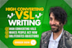 write your video sales letter