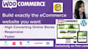 create wordpress woocommerce website, ecommerce online store