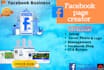 design impressive facebook business page creation, setup etc