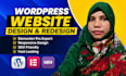 design or redesign a professional wordpress website for your business