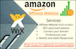 design amazon affiliate wix website, amazon affiliate website wix
