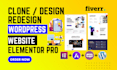 copy, clone duplicate wordpress website using elementor pro