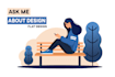 design modern flat vector illustrations for website, app, animation