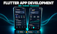 develop a high performance flutter mobile app with ai
