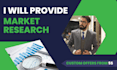 do market research and competitor insights for investors and startups