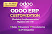 develop and customize odoo erp modules and workflows