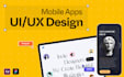 do mobile app uiux designs for ios and android figma xd