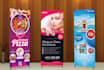 design roll up banner, retractable, pop up banner, backdrop, pull up, signage