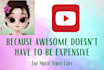make lyric video fast 4 facebook youtube, instagram n more USA native