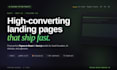 design responsive next js landing page with tailwind CSS, figma to code