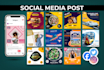 create social media post facebook post instagram post ads