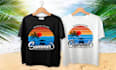 do the latest stylish vintage t shirt design