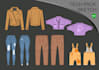design fashion flat sketch, technical sketch, and tech pack