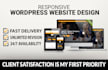 create professional business wordpress website design