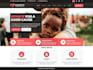 design donation, charity, nonprofit, fundraising, and religion website