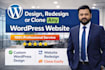 design, redesign or clone any wordpress website