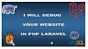 php laravel bug fix develop edit install website
