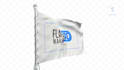 create 3d animated flag with your logo