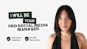 be your social media marketing manager
