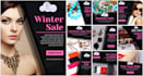 design social media posts and editable canva templates