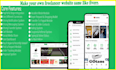 make a freelancing marketplace website like fiverr for you