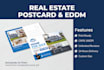 design real estate postcard, direct mail, eddm, flyer
