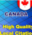 do 60 best canada local SEO citations