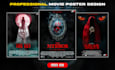 design professional poster, movie poster