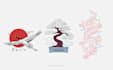 create japanese art illustration design for streetwear