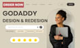 design a professional godaddy website for your business