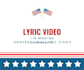 making lyric video with effect