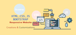create redesign, revamp, fix your HTML, CSS, js, bootstrap websites