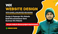 do wix website design or wix redesign or wix online store