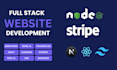 be your full stack web developer with react nextjs nodejs