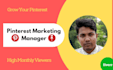 do 50 boards and 500 pins as a pinterest marketing manager