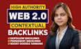 do 3000 web 2 0 dofollow contextual backlinks to boost SEO for google ranking
