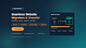 migrate websites, wordpress , joomla , wix any website