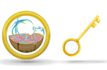 make custom 2d game icons, objects and game props
