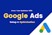 setup manage and optimize google ads adwords PPC campaigns