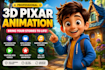 3d pixar style ai animation video 3d ai storytelling animation 3d pixar ai video