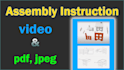 do assembly video instructions montageanleitung