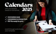 design custom wall calendar from your photos print ready and stylish design