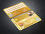 design luxury business card