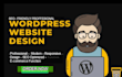 setup and design a professional wordpress and wix website