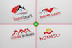 craft modern real estate logo design