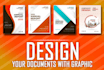 design your document with graphic
